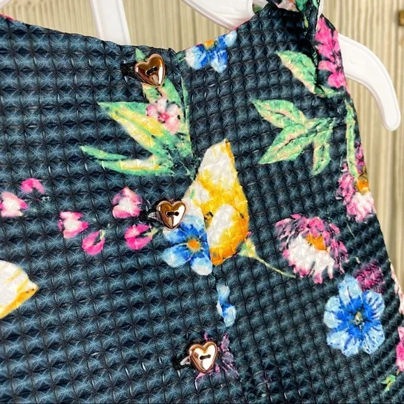 Tahari Baby NWT 2 Piece Floral Tulle Lined Sleeveless Dress Size 18 Month - Picture 6 of 14